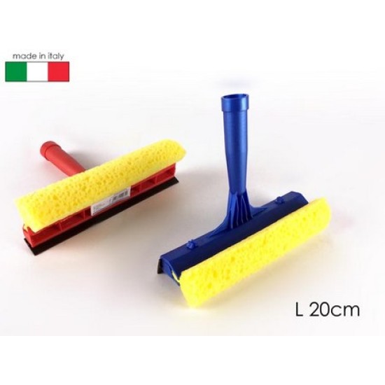 Βούρτσα για τζάμια με σφουγγάρι και λάστιχο 20εκ.