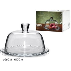 Τουρτιέρα γυάλινη 26x17εκ.