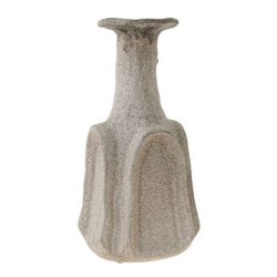 Ανθοδοχείο κεραμικό σαγρέ γκρι 15,4x15x34εκ.