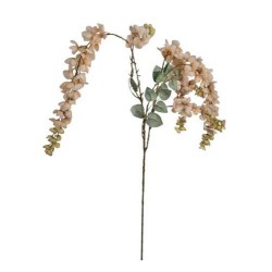 Λουλούδι πλαστικό κρεμαστό σομόν 112εκ.