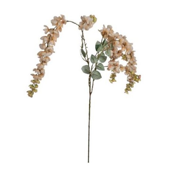 Λουλούδι πλαστικό κρεμαστό σομόν 112εκ.