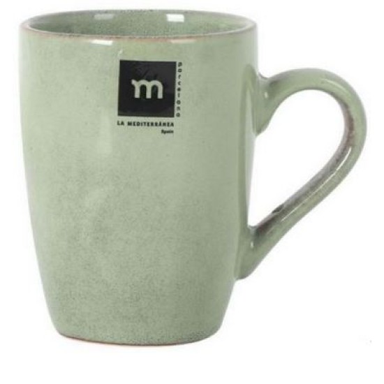 Κύπελο κεραμικό παστέλ πράσινο 320ml «Macarella Green»