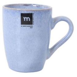 Κύπελο κεραμικό παστέλ μπλε 320ml «Macarella Blue»