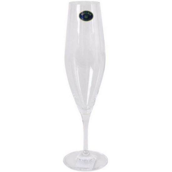 Σετ 6 ποτήρια σαμπάνιας κρυστάλλινα 210ml Galaxia