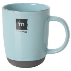 Κύπελο κεραμικό 2 χρώματα 290ml «Black Clay»