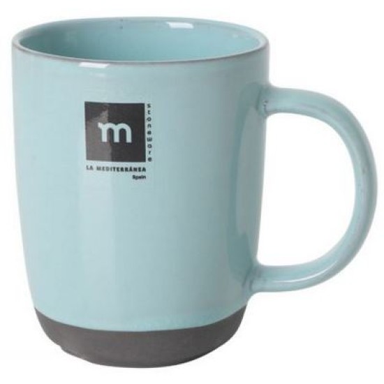 Κύπελο κεραμικό 2 χρώματα 290ml «Black Clay»