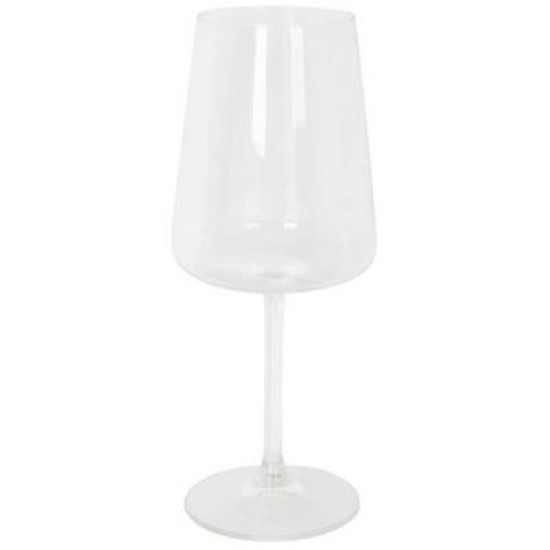 Σετ 6 ποτήρια κρασιού γυάλινα 51cl «Linea»