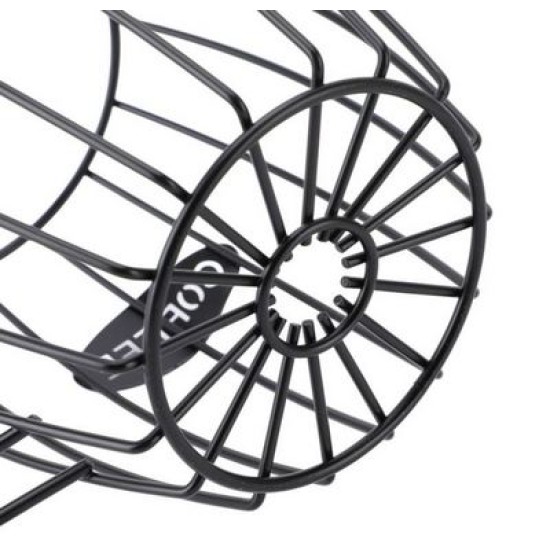 Βάση μεταλλική για κάψουλες μαύρη 13,5x12x18εκ.