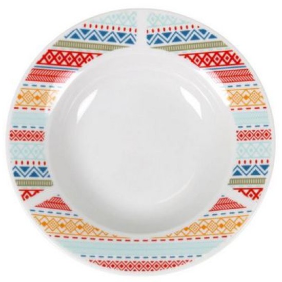 Σετ φαγητού 18 τεμαχίων πορσελάνης "PALMA"