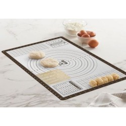 Επιφάνεια σιλικόνης ζαχαροπλαστικής μαύρη 60x40εκ.