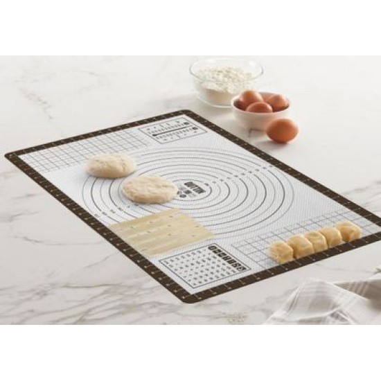 Επιφάνεια σιλικόνης ζαχαροπλαστικής μαύρη 60x40εκ.