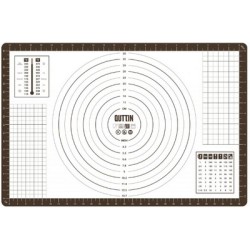 Επιφάνεια σιλικόνης ζαχαροπλαστικής μαύρη 60x40εκ.