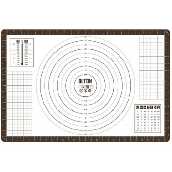 Επιφάνεια σιλικόνης ζαχαροπλαστικής μαύρη 60x40εκ.