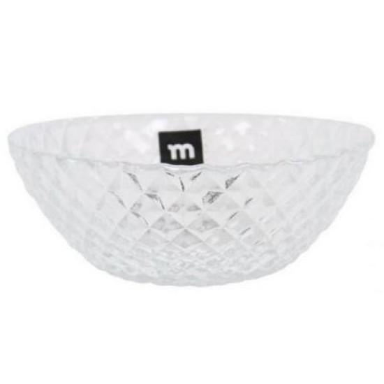 Σαλατιέρα γυάλινη 22x8εκ. «Diamond»