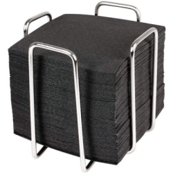 Χαρτοπετσετοθήκη μεταλλική 11,8x11,8x9,5εκ.