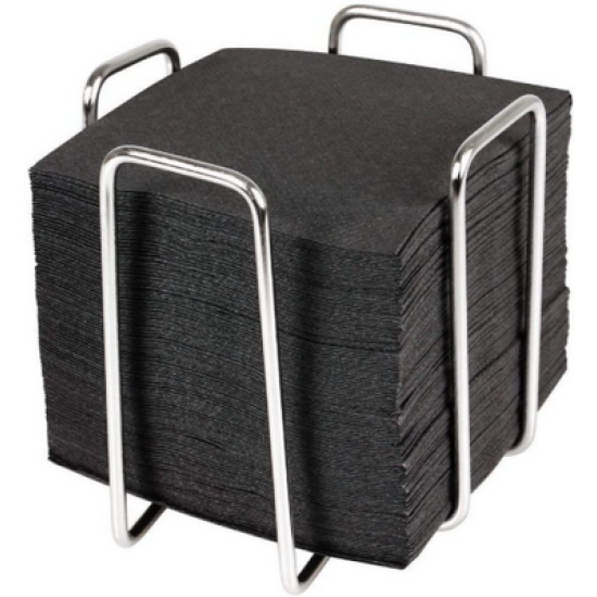 Χαρτοπετσετοθήκη μεταλλική 11,8x11,8x9,5εκ.