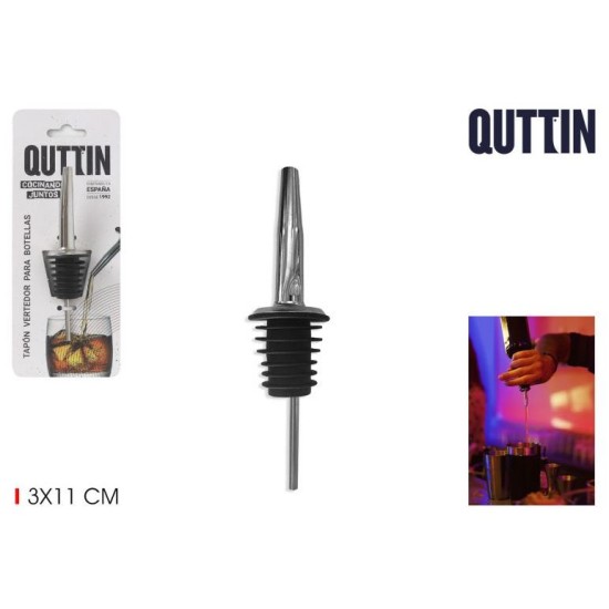 Κεραστήρι ανοξείδωτο/πλαστικό ροξόν 3x11εκ.