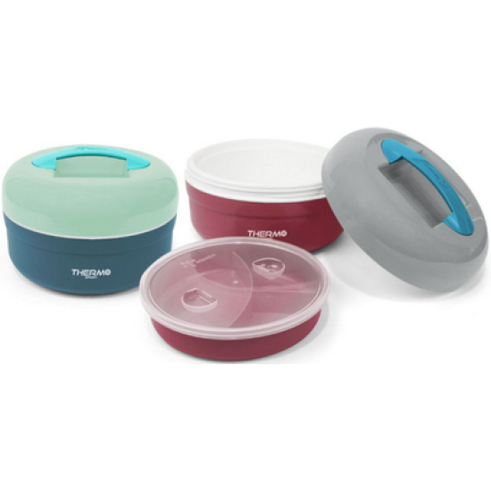 Φαγητοδοχείο ισοθερμικό πλαστικό 3 θέσεων 21x15εκ. 1.5L