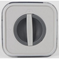 Φαγητοδοχείο πλαστικό με ασφάλεια 11,2x11,2x15,5εκ. 1.1L