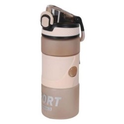Μπουκάλι σπορ με στόμιο πλαστικό 4 χρώματα 500ml