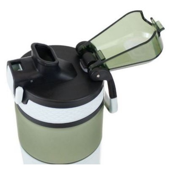 Μπουκάλι σπορ με στόμιο πλαστικό 4 χρώματα 500ml