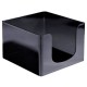 Χαρτοπετσετοθήκη πλαστική μαύρη 12,8x12,8x8εκ.
