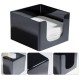Χαρτοπετσετοθήκη πλαστική μαύρη 12,8x12,8x8εκ.