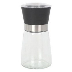 Μύλος αλατιού/πιπεριού με κεραμικό μύλο γυαλί/πλαστικό 6,5x13εκ.