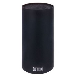 Βάση μαχαιριών επιτραπέζια πλαστική μαύρη 11x22εκ.