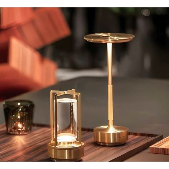 Φωτιστικό επιτραπέζιο rustic copper 13x28εκ.