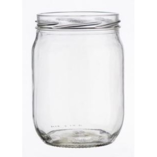 Βάζο γυάλινο 500ml Φ82