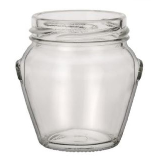 Βάζο γυάλινο 212ml Φ63 Orcio