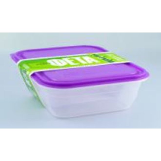 Φαγητοδοχείο πλαστικό 22x16x11,5εκ. 2.8L