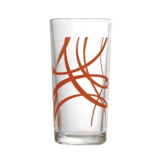 Σετ 6 ποτήρια νερού 260ml Chile Orange Arcs