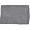 Πατάκι μπάνιου πολυεστερικό αντιολισθητικό ανθρακί 1200gsm 80x50εκ.