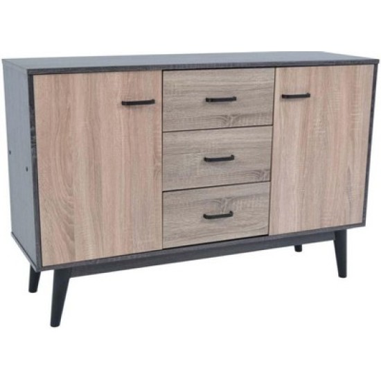 Μπουφές ξύλινος mdf 120x38x80εκ.