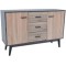 Μπουφές ξύλινος mdf 120x38x80εκ.