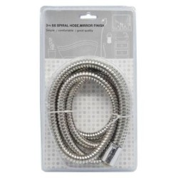 Σπιράλ μπάνιου ανοξείδωτο/pvc 2μ.