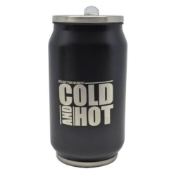 Ποτήρι-θερμός ανοξείδωτο μαύρο 330ml