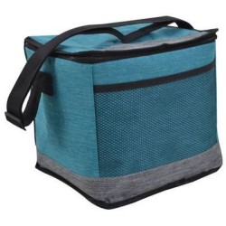 Ισοθερμική τσάντα πετρόλ/γκρι 29x22x26εκ. 16L