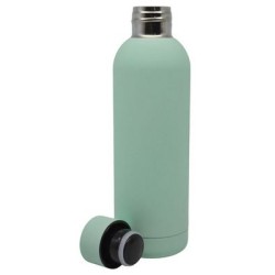 Μπουκάλι-θερμός ανοξείδωτο 18/10 soft touch πετρόλ χρώμα 500ml