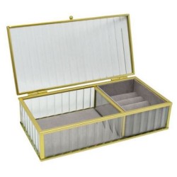 Μπιζουτιέρα γυάλινη 20x10x5εκ.