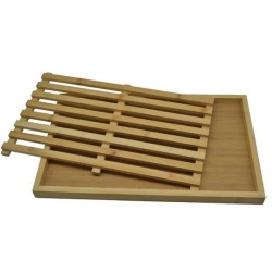 Βάση κοπής ψωμιού μπαμπού 40x25x2,2εκ.