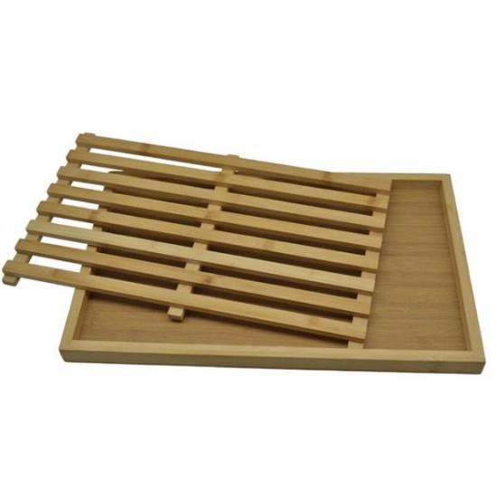 Βάση κοπής ψωμιού μπαμπού 40x25x2,2εκ.