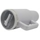Ποτήρι-θερμός ανοξείδωτο 304 με καλαμάκι light grey 1.2L