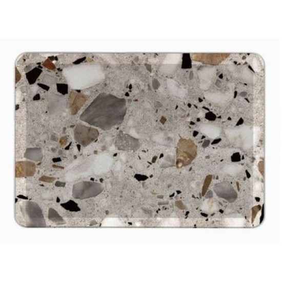 Δίσκος μελαμίνης εφέ μωσαϊκό 37,2x26,2x2,5εκ.