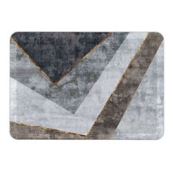 Δίσκος μελαμίνης εφέ γεωμετρικό σχέδιο 44x31x2,5εκ.