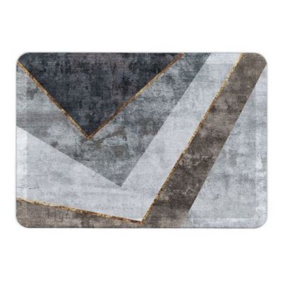 Δίσκος μελαμίνης εφέ γεωμετρικό σχέδιο 44x31x2,5εκ.