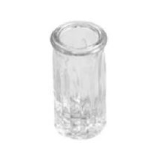 Θήκη οδοντογλυφίδας γυάλινη 2,8x5,2εκ.