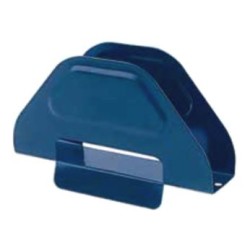Χαρτοπετσετοθήκη ανοξείδωτη AISI 430 μπλε 12x3x7,5εκ.